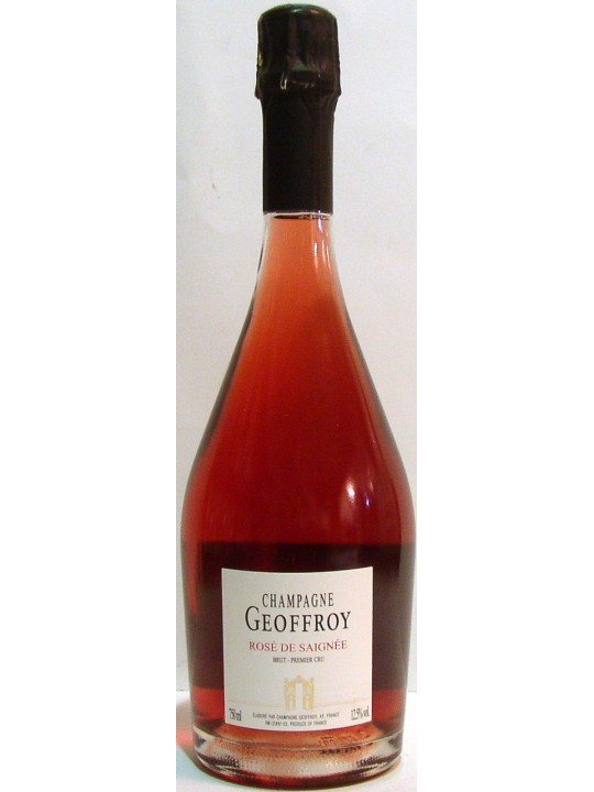 CHAMPAGNE ROSE' DE SAIGNEE BRUT 1ER CRU -  GEOFFROY