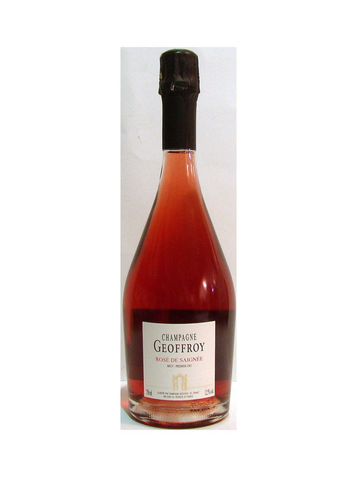 CHAMPAGNE ROSE' DE SAIGNEE BRUT 1ER CRU -  GEOFFROY