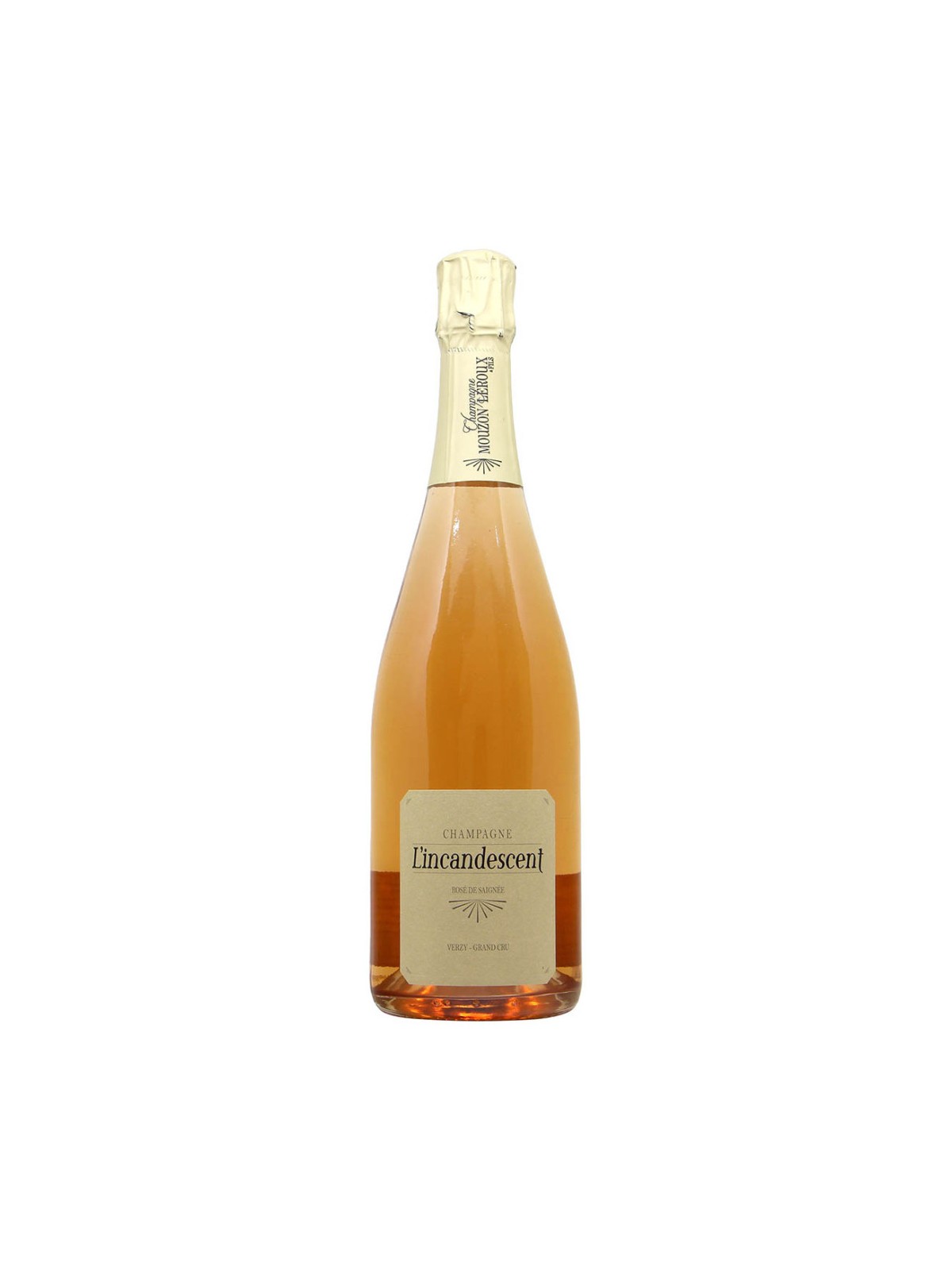 CHAMPAGNE ROSE' L'INCANDESCENT GRAND CRU EXTRA BRUT - MOUZON LEROUX