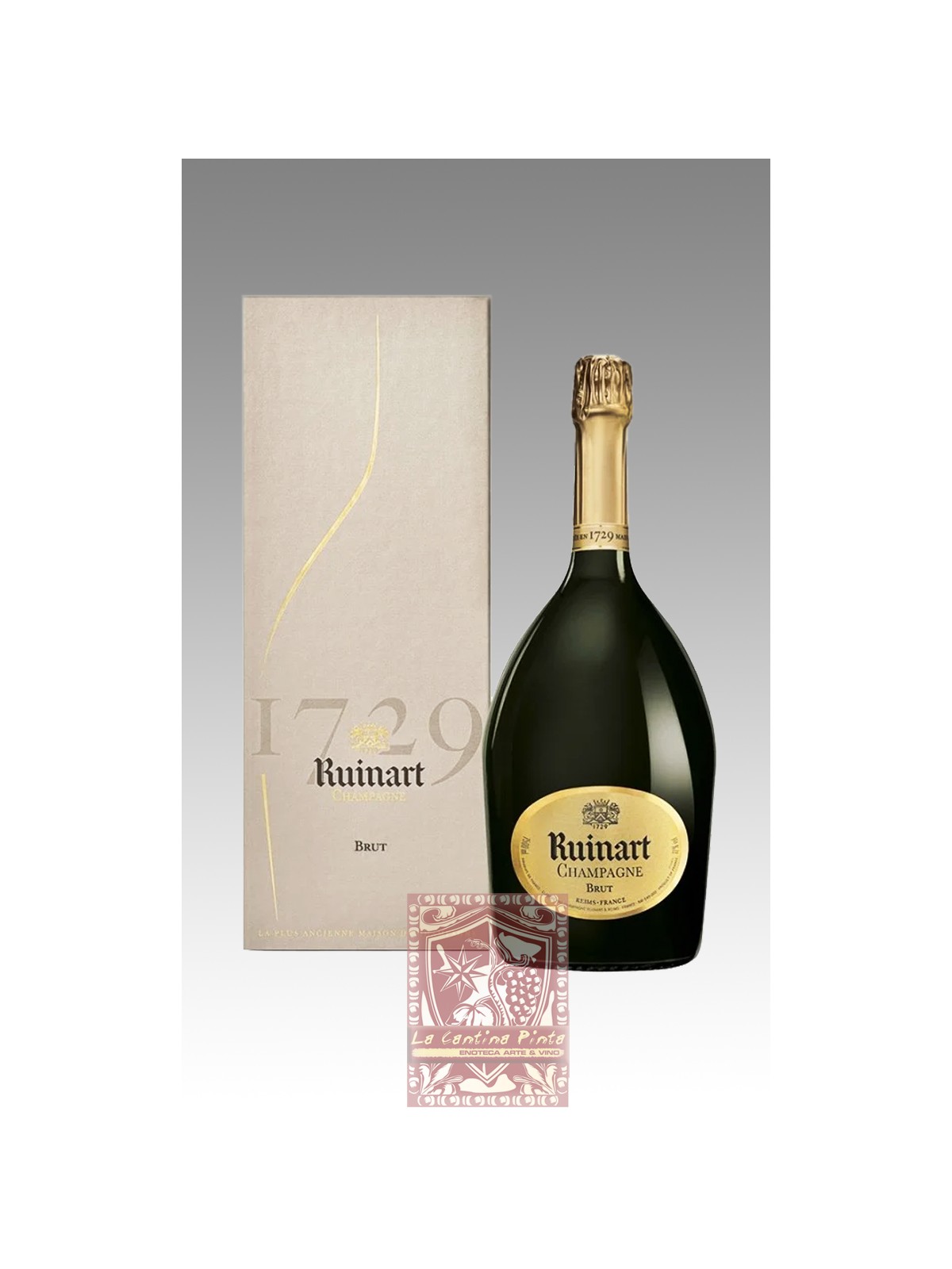 CHAMPAGNE RUINART "R" BRUT ASTUCCIATO