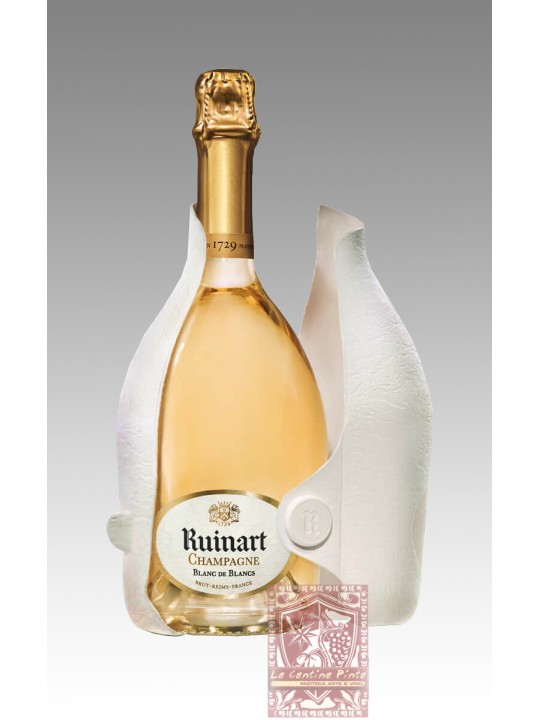 CHAMPAGNE RUINART BLANC DE BLANCS  BRUT SECOND SKIN