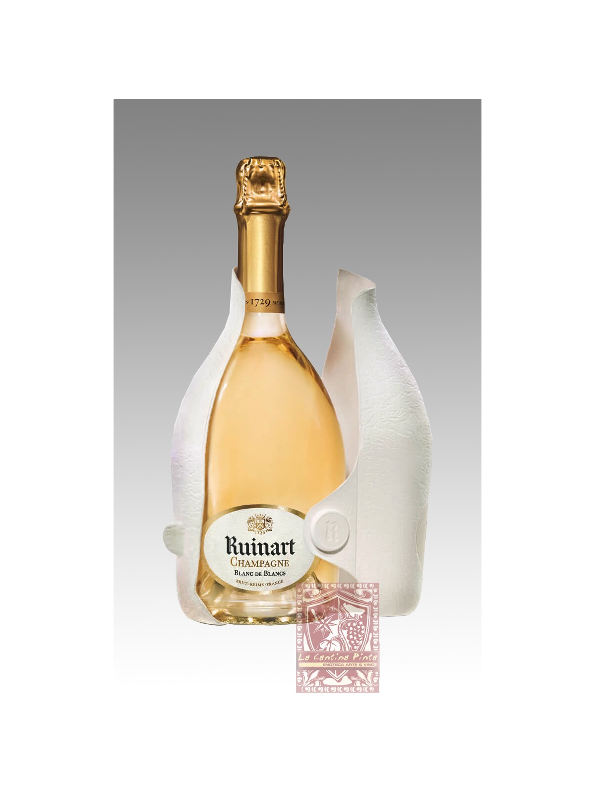 CHAMPAGNE RUINART BLANC DE BLANCS  BRUT SECOND SKIN