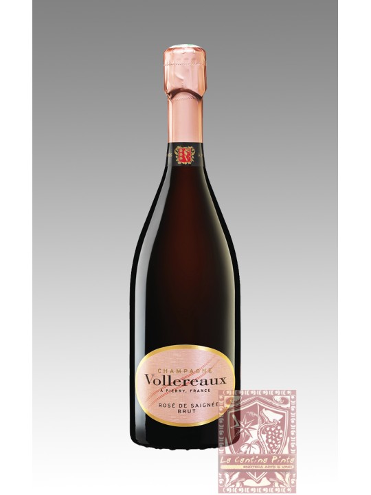 CHAMPAGNE VOLLEREAUX ROSE' DE SAIGNEE BRUT