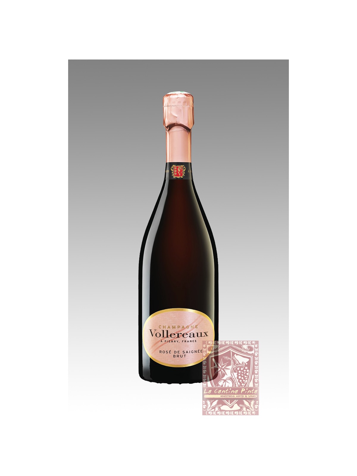 CHAMPAGNE VOLLEREAUX ROSE' DE SAIGNEE BRUT