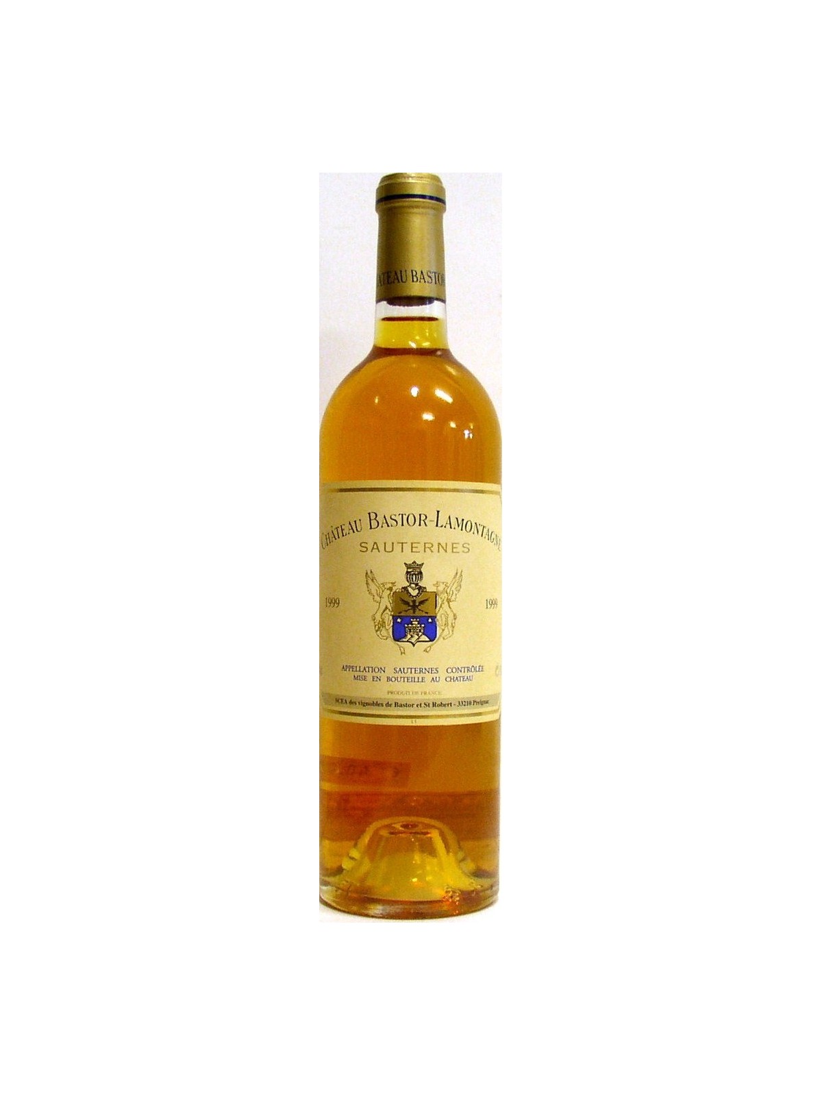 CHATEAU BASTOR-LAMONTAGNE SAUTERNES 1999