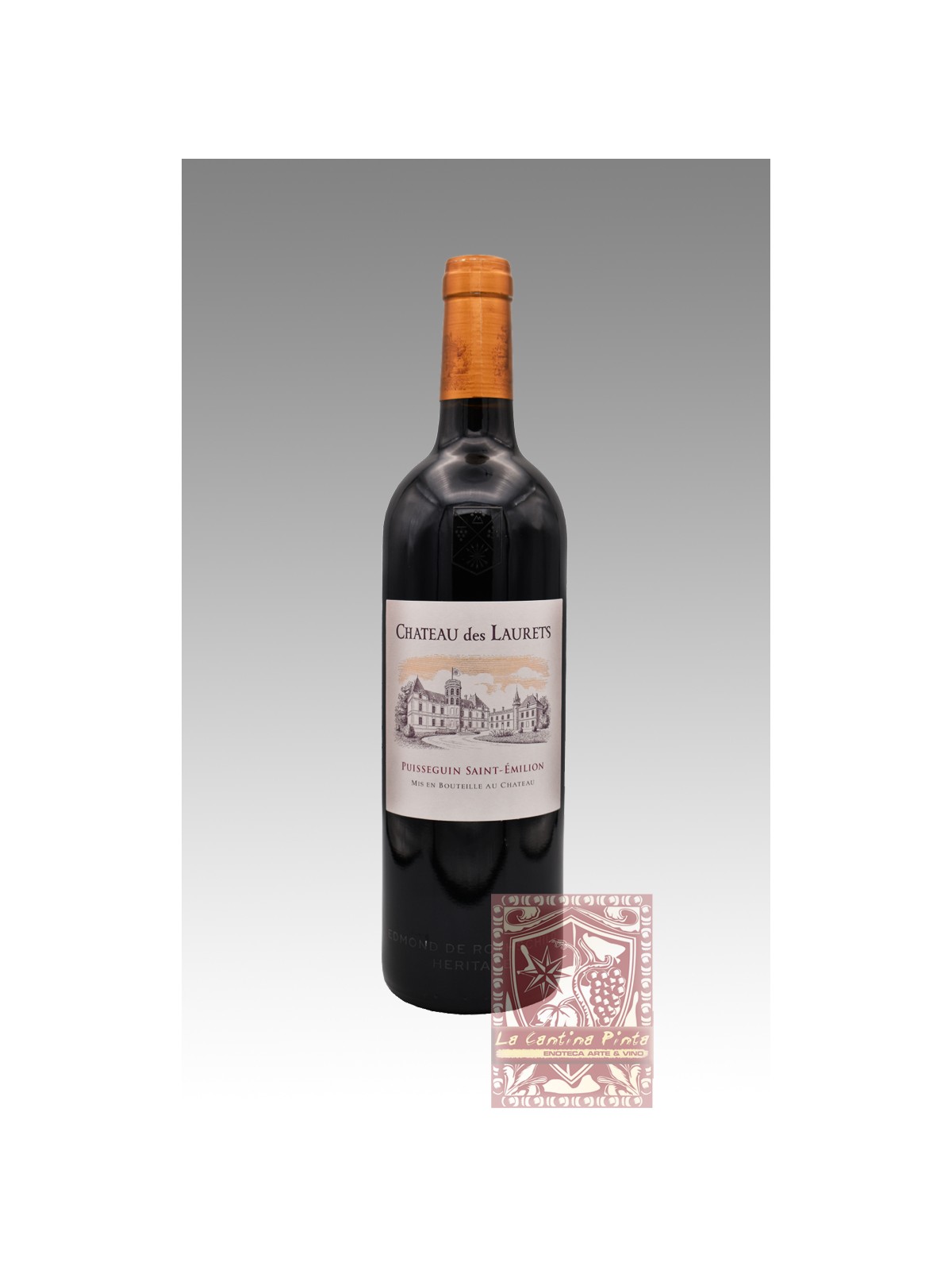 CHATEAU DES LAURETS 2010 PUISSEGUIN SAINT-EMILION - BARON EDMOND DE ROTHSCHILD