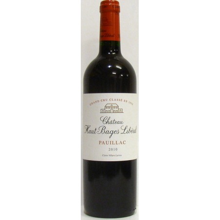CHATEAU HAUT-BAGES LIBERAL 2010 PAUILLAC