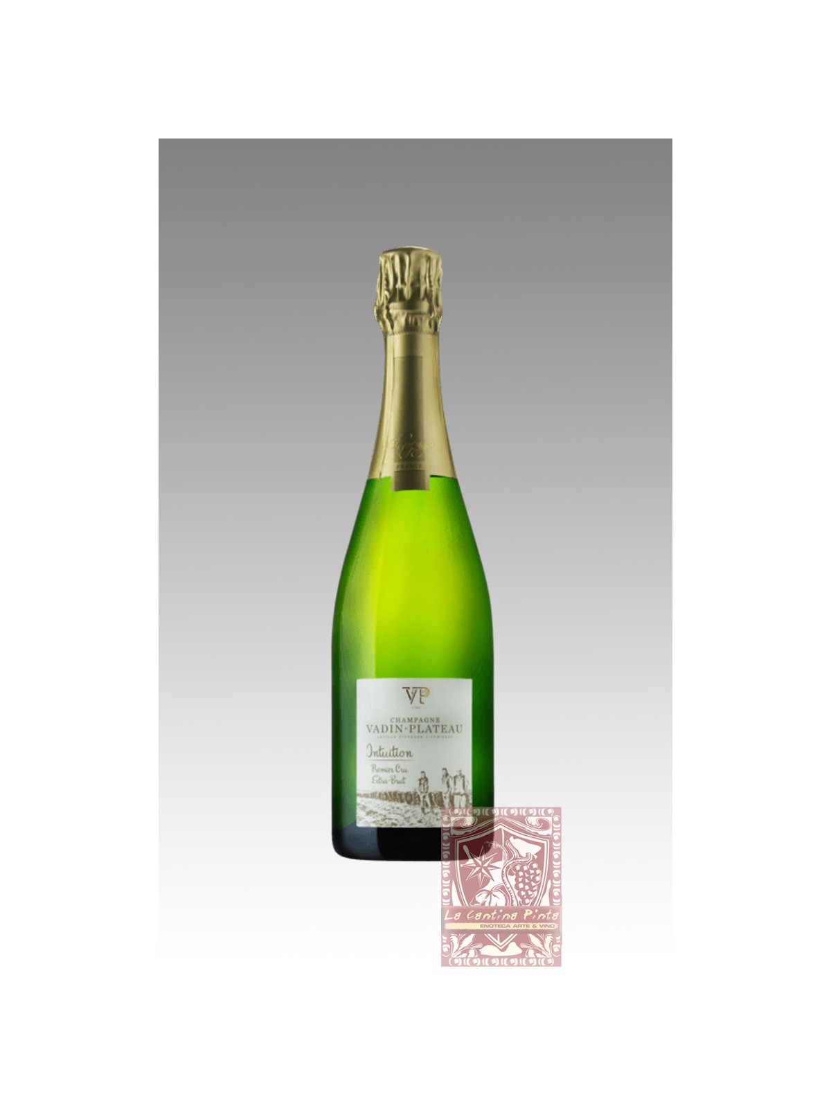 CHAMPAGNE VADIN-PLATEAU INTUITION PREMIER CRU EXTRA  BRUT