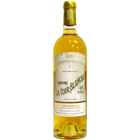 CHATEAU LA TOUR BLANCHE 1.ER CRU 2005 SAUTERNES