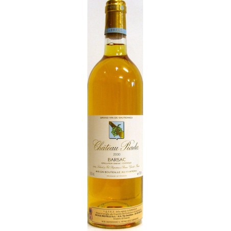 CHATEAU PIADA 2000 SAUTERNES