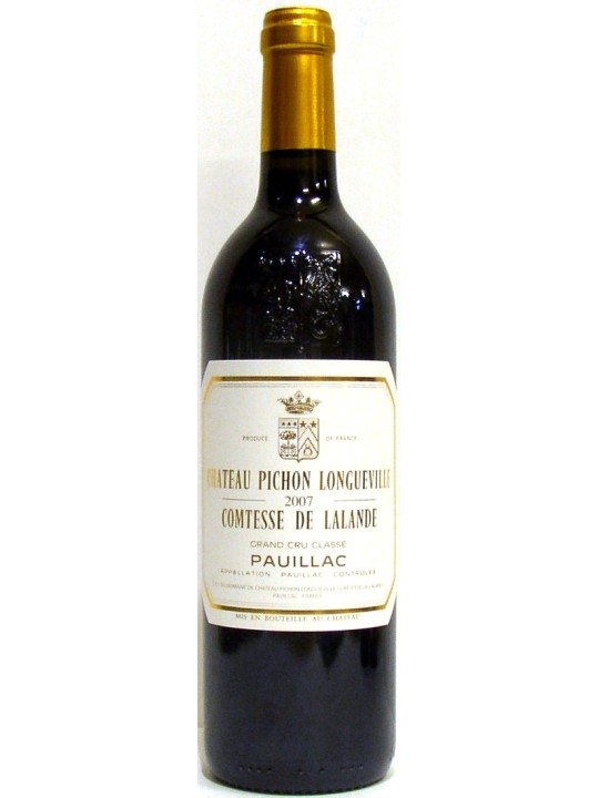 CHATEAU PICHON LONGUEVILLE COMTESSE DE LALANDE 2007 GRAND CRU CLASSE'