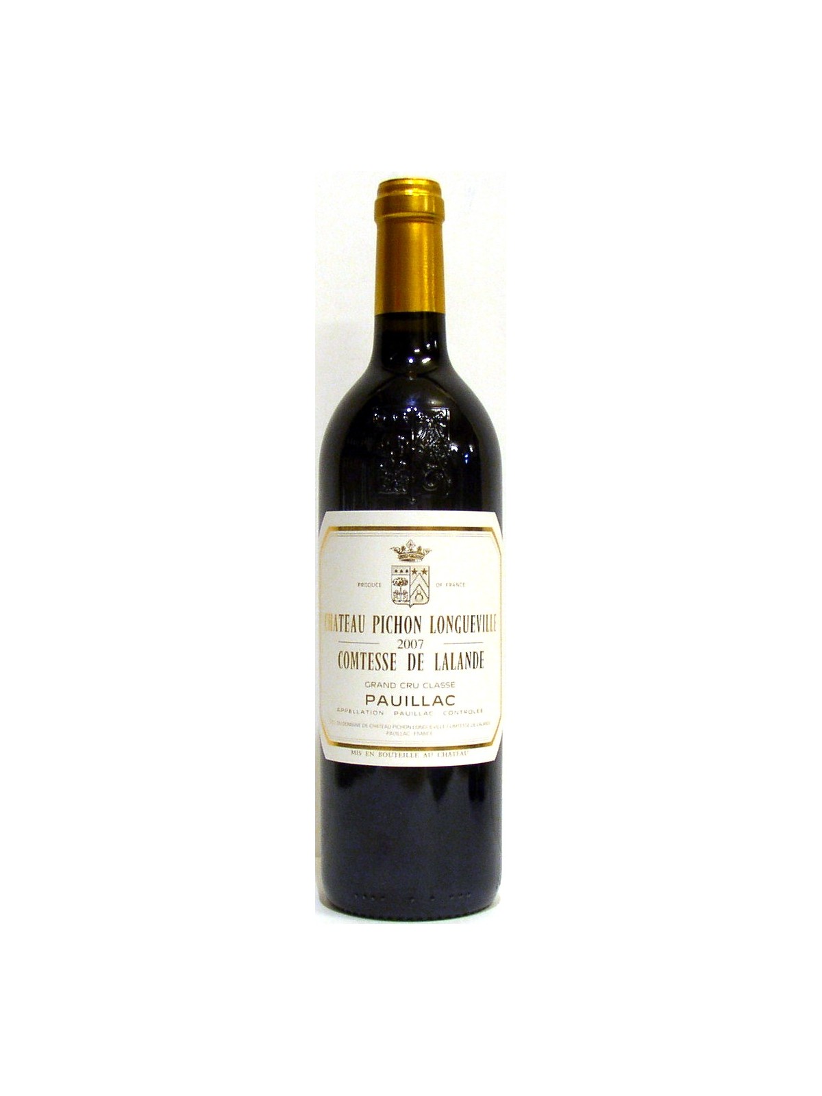 CHATEAU PICHON LONGUEVILLE COMTESSE DE LALANDE 2007 GRAND CRU CLASSE'
