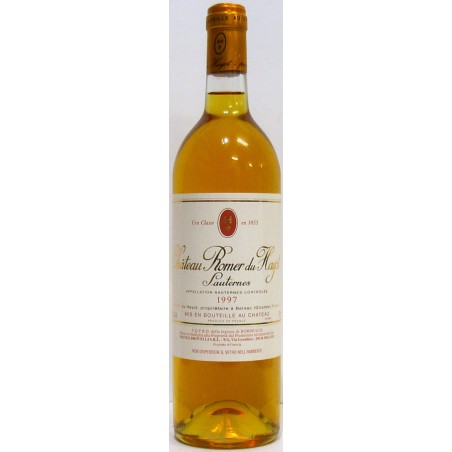 CHATEAU ROMER DU HAYOT 1997 SAUTERNES