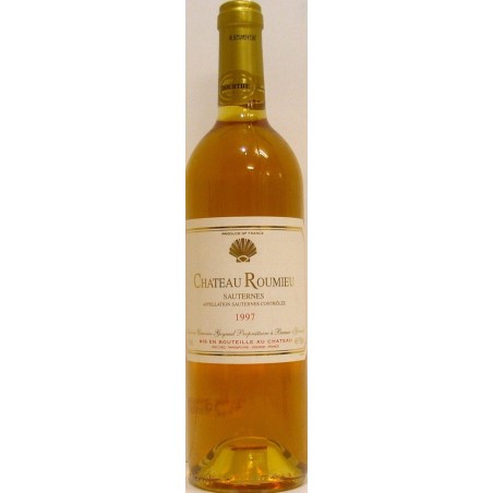 CHATEAU ROUMIEU 1997 SAUTERNES