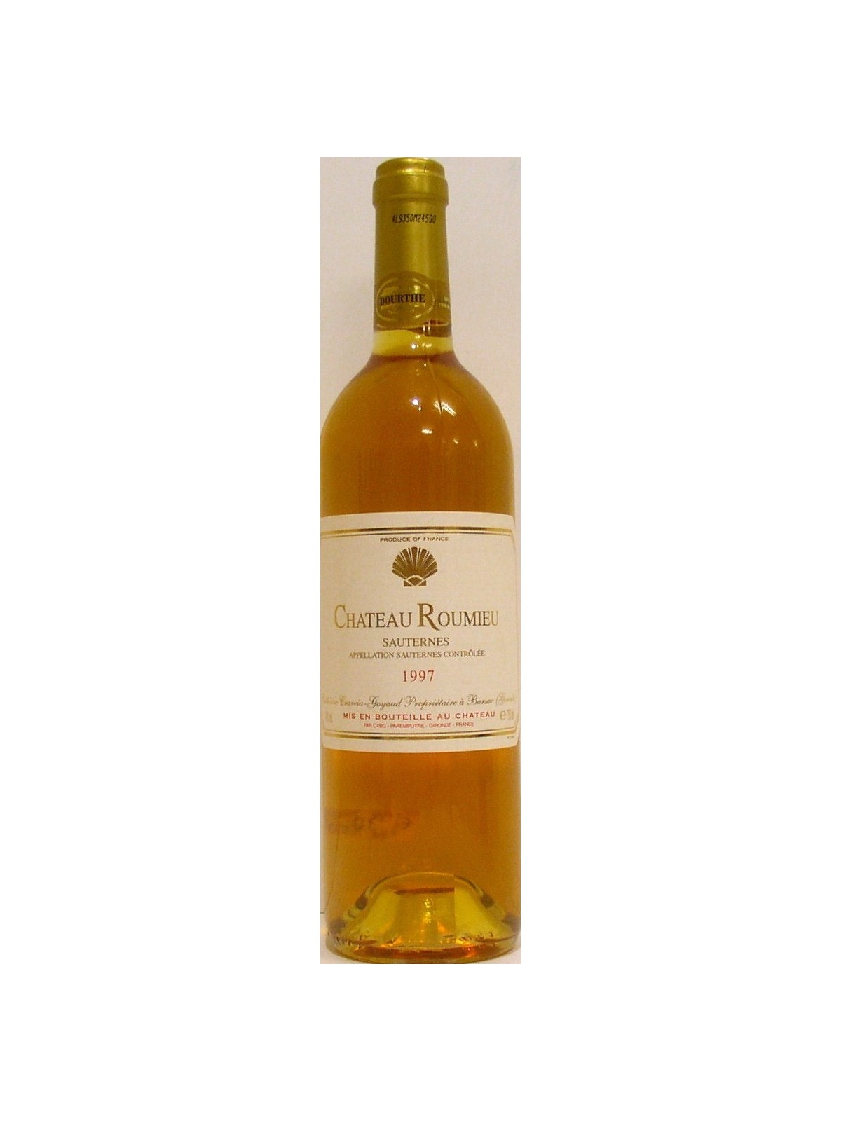 CHATEAU ROUMIEU 1997 SAUTERNES