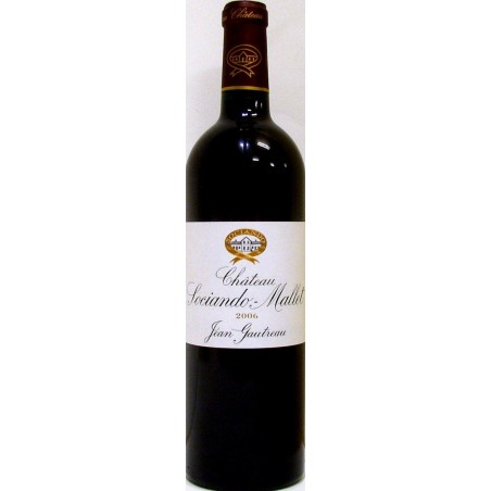CHATEAU SOCIANDO-MALLET 2006 - JEAN GAUTREAU