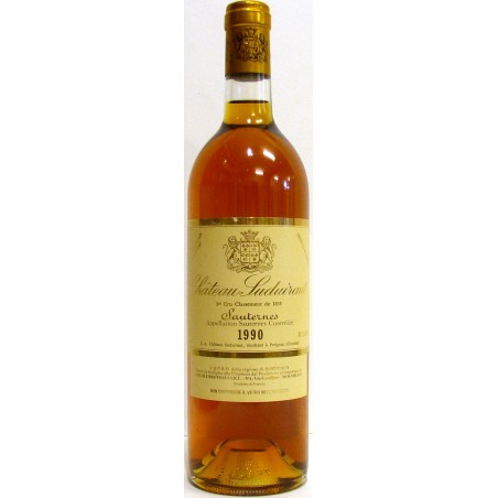 CHATEAU SUDUIRAUT 1990 1.ER CRU SAUTERNES