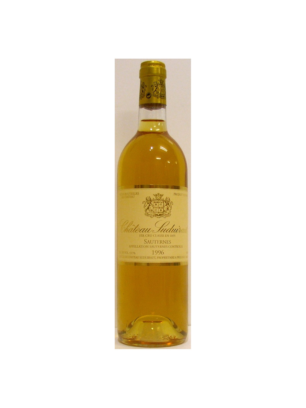 CHATEAU SUDUIRAUT 1996 1.ER CRU SAUTERNES