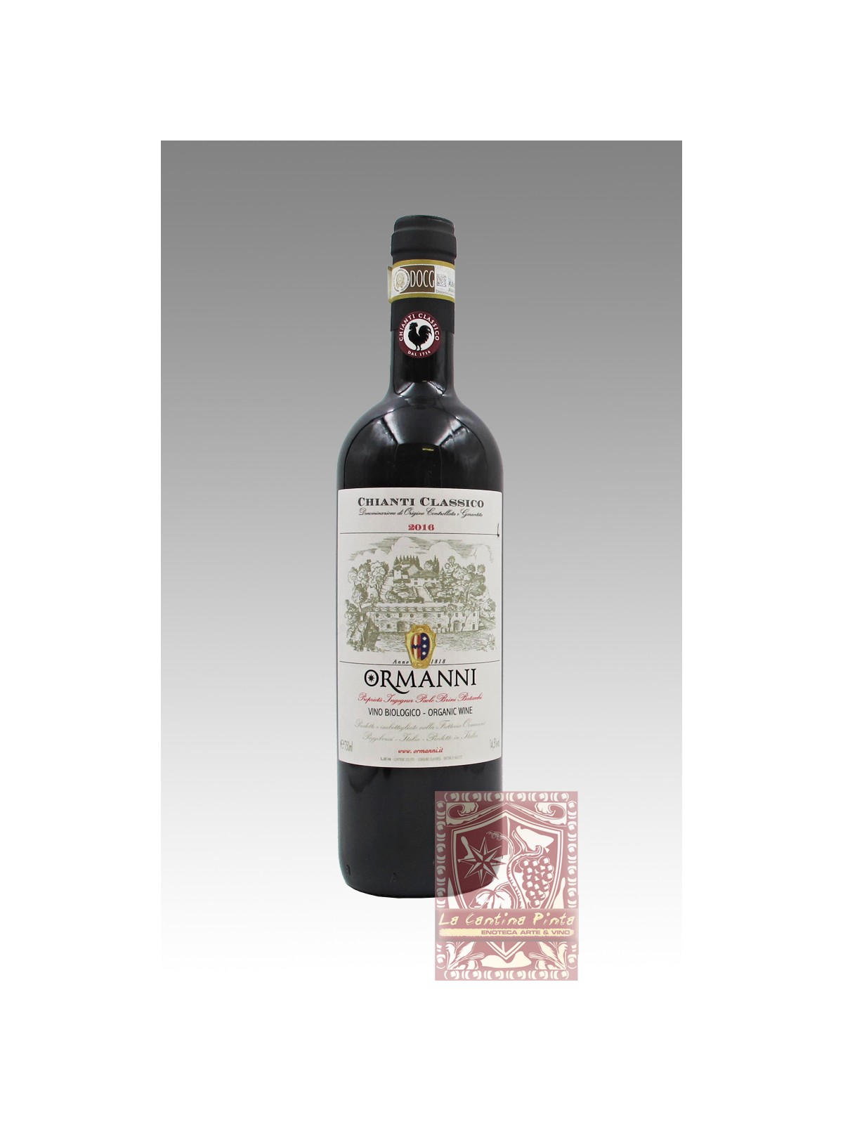 CHIANTI CLASSICO 2022 - ORMANNI (BIO)