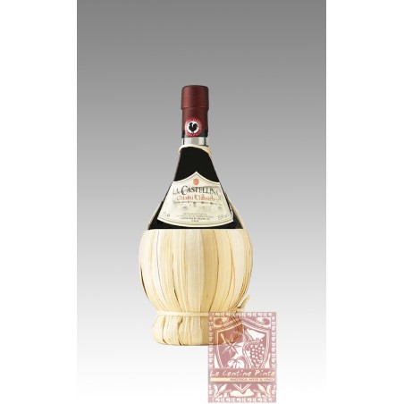 CHIANTI CLASSICO DOCG 2019 SQUARCIALUPI  LA CASTELLINA  FIASCO DA 1 LITRI