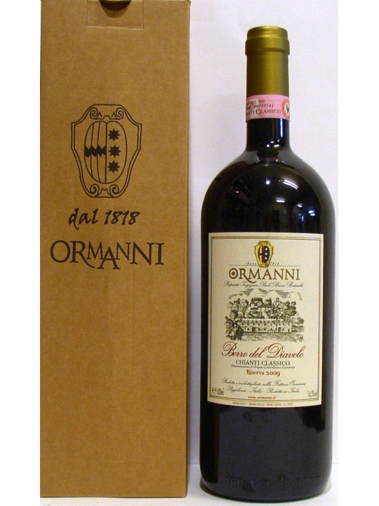 CHIANTI CLASSICO RISERVA 2017 BORRO DEL DIAVOLO MAGNUM 1,5 LT. - ORMANNI