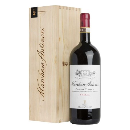CHIANTI CLASSICO RISERVA 2019  MARCHESE ANTINORI MAGNUM 1,5 LT - TENUTA TIGNANELLO (CASSA LEGNO)