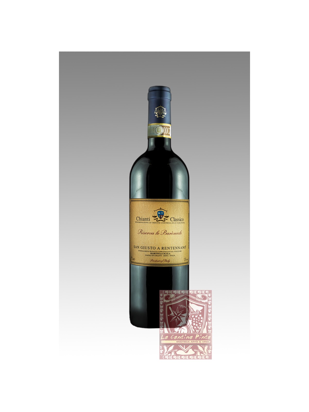 CHIANTI CLASSICO RISERVA 2019 LE BARONCOLE - SAN GIUSTO A RENTENNANO