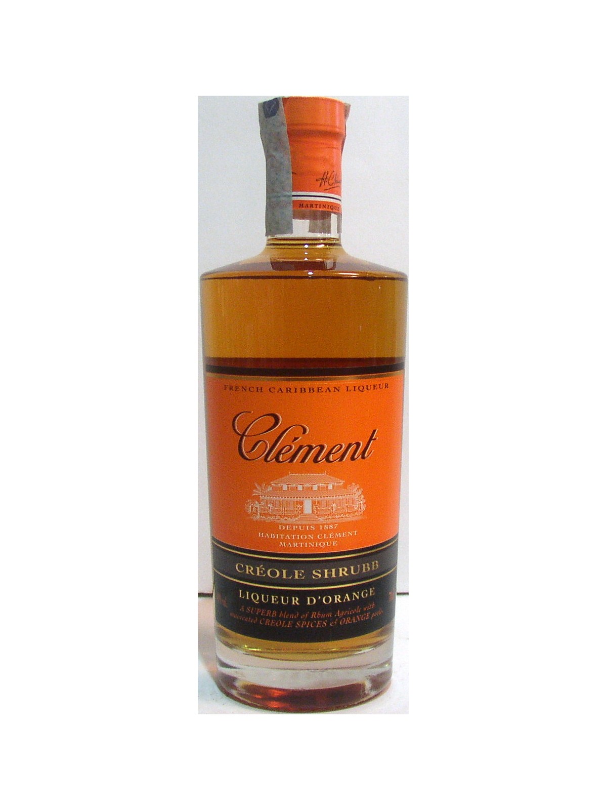 CLEMENT CREOLE SHRUBB -  LIQUEUR D'ORANGE