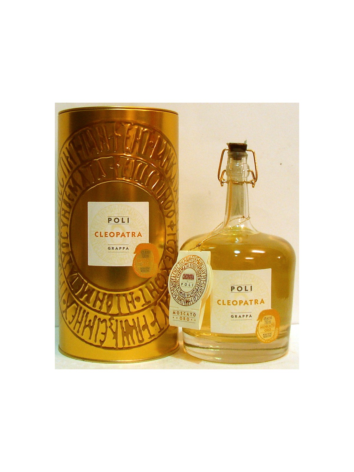 CLEOPATRA GRAPPA DI MOSCATO ORO CON ASTUCCIO- DISTILLERIE POLI