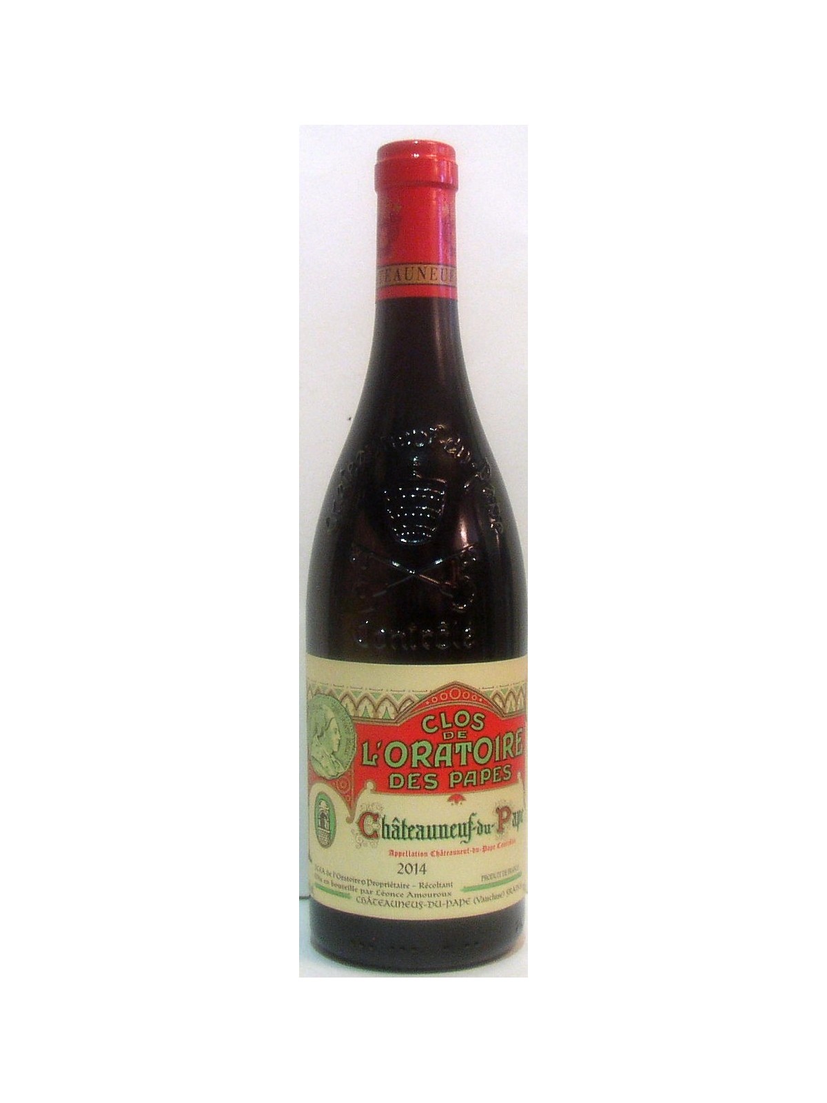 CLOS DE L'ORATOIRE DES PAPES 2019  CHATEAUNEUF DE PAPE - LEONCE AMOUROUX