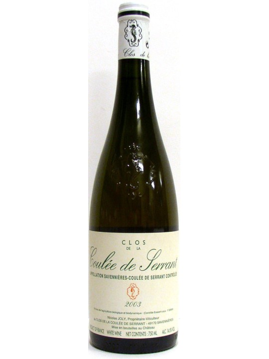 CLOS DE LA COULEE DE SERRANT 2015 - NICOLAS JOLY