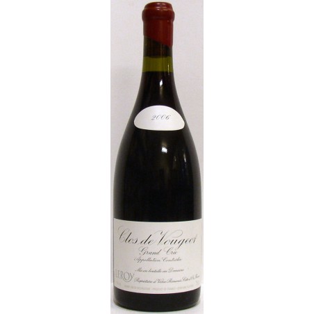 CLOS DE VOUGEOT 2006 GRAND CRU - DOMAINE LEROY