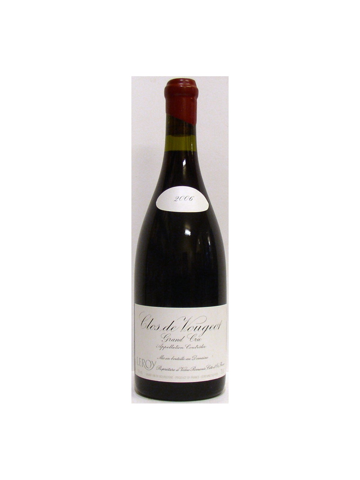 CLOS DE VOUGEOT 2006 GRAND CRU - DOMAINE LEROY