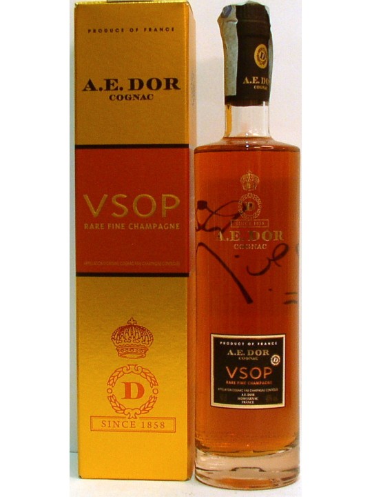 COGNAC A.E. DOR VSOP RARE FINE CHAMPAGNE