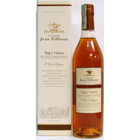 COGNAC JEAN FILLIOUX TRES VIEUX 1ER CRU VIEILLE GRANDE CHAMPAGNE AOC