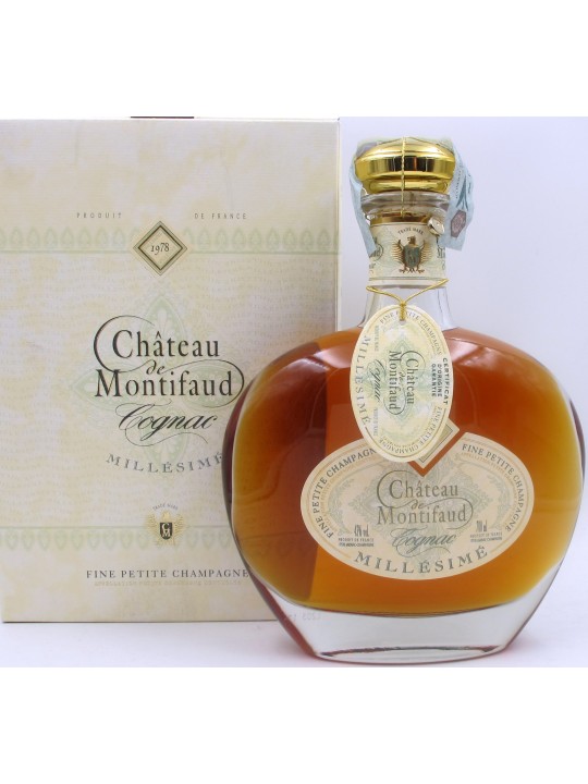COGNAC MILLESIME 1978 . CHATEAU DE MONTIFAUD