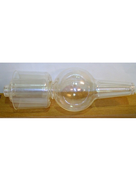 COLMATORE  ATTACCO A CONO IN PLASTICA TRASPARENTE