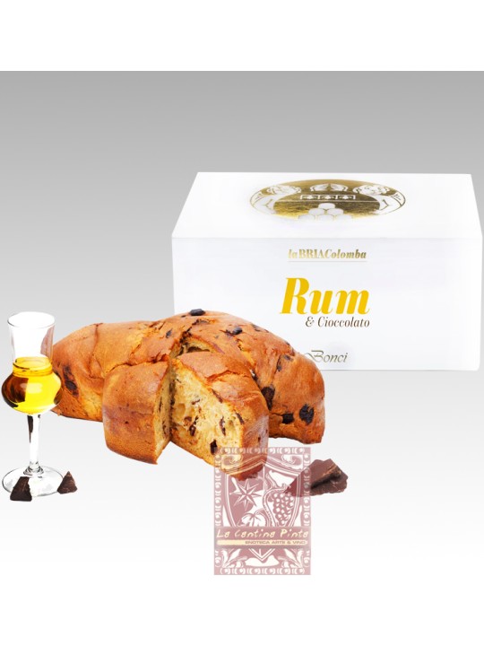 BRIACOLOMBA RUM GR.850  - ARTIGIANALE  PASTICCERIA F.LLI BONCI