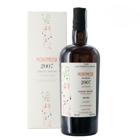 PURE SINGLE RUM MONYMUSK 2007 13 YO VILLA PARADISETTO VELIER