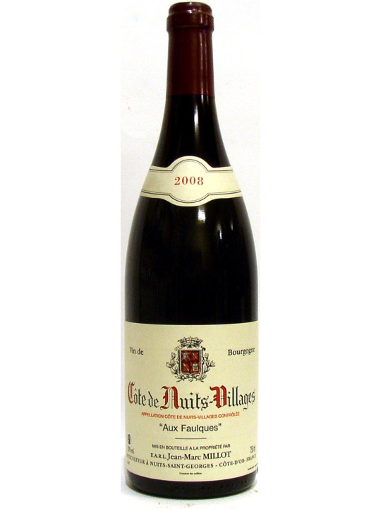 COTE DE NUITS "AUX FAULQUES" 2022 - JEAN-MARC MILLOT