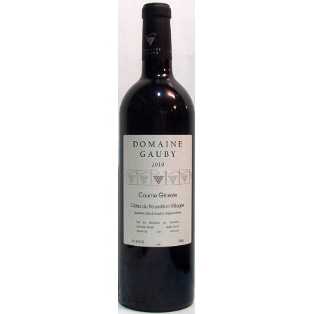 COUME GINESTE 2010 COTES DU ROUSSILLON VILLAGES AOC - DOMAINE GAUBY