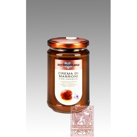 CREMA DI MARRONI CON VANIGLIA  g:350 - AGRIMONTANA