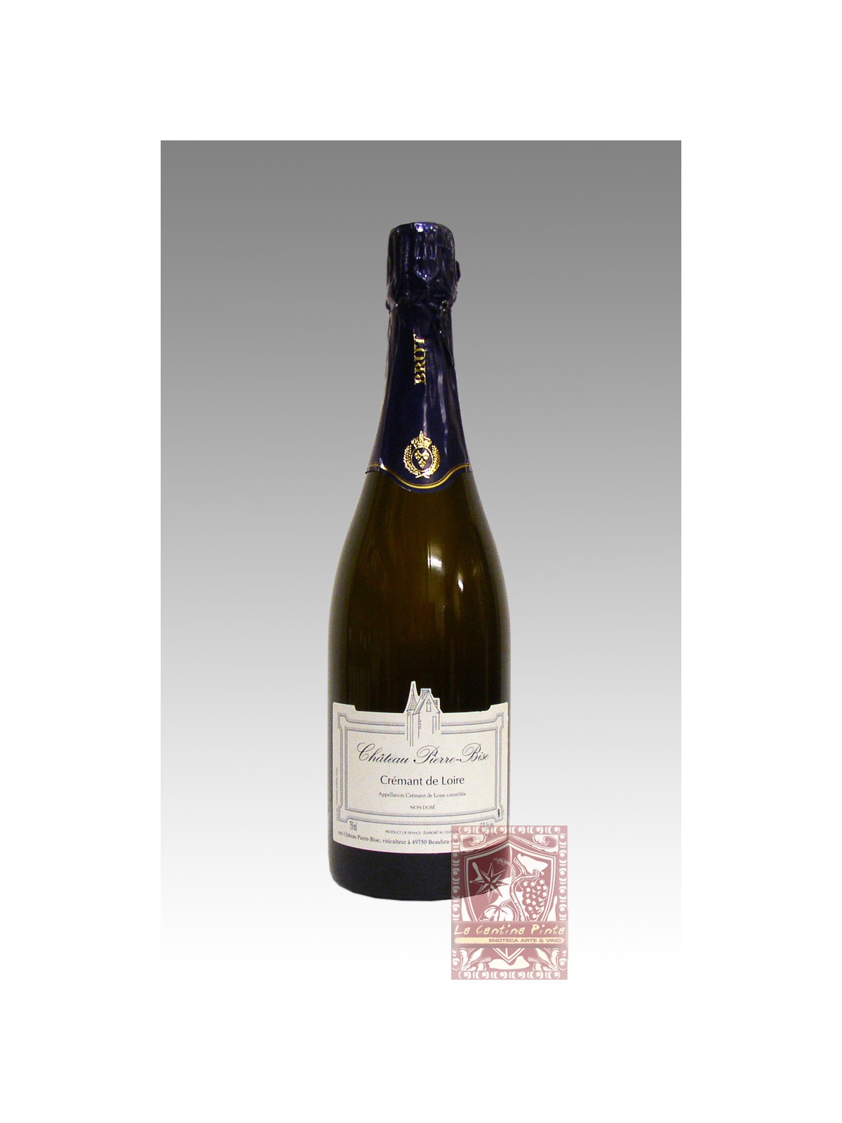 CREMANT DE LOIRE NON DOSE' 2023 - CHATEAU PIERRE-BISE- BIO