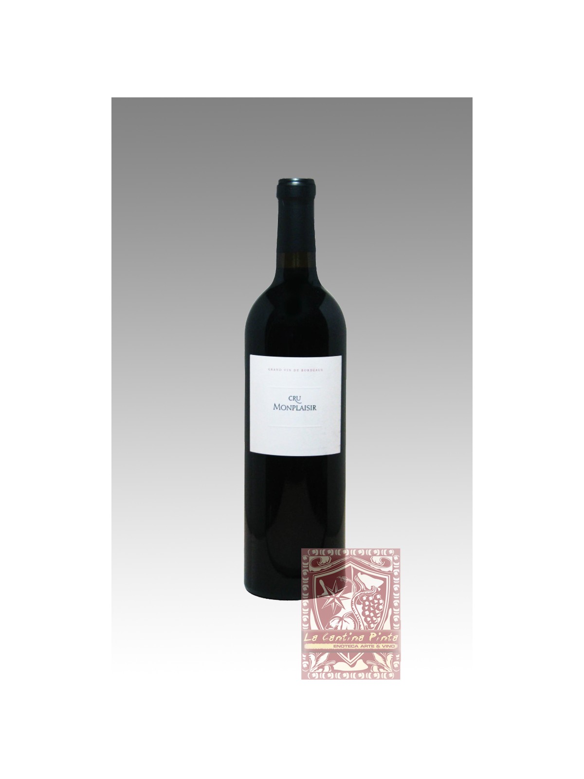 CRU MONPLAISIR 2018  BORDEAUX ROUGE SUPERIOR