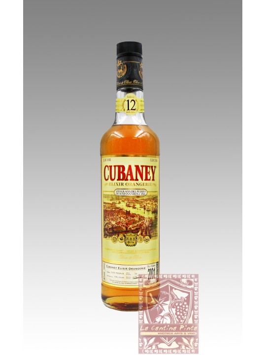 CUBANEY ELIXIR ORANGERIE, GRAN RISERVA 12 Y.O