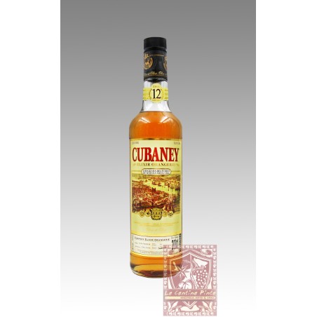 CUBANEY ELIXIR ORANGERIE, GRAN RISERVA 12 Y.O