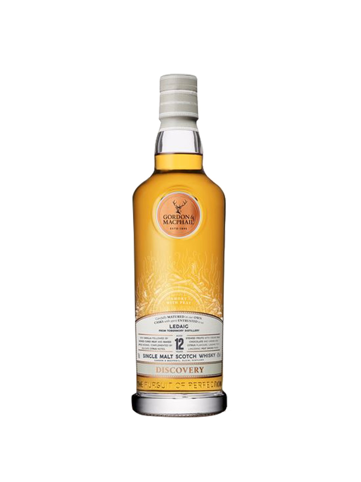 DISCOVERY WHISKY LEDAIG 12 Y.O. SINGLE MALT SCOTCH WHISKY GORDON & MACPHAIL