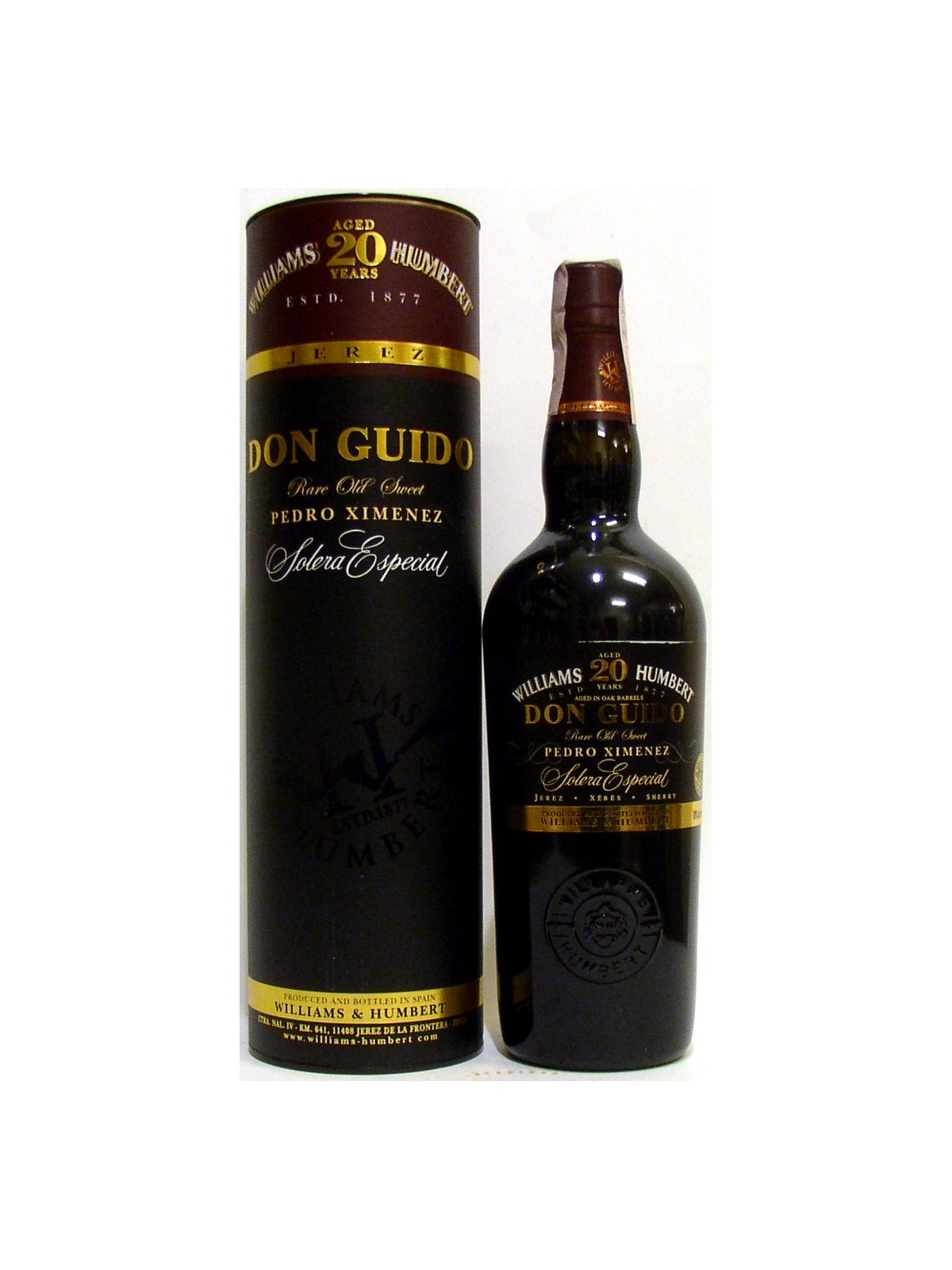 DON GUIDO SHERRY SOLERA ESPECIAL 20 YO PEDRO XIMENEZ - WILLIAMS & HUMBERT