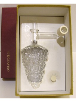 DOSAVINO IN VETRO SOFFIATO A GRAPPOLO D'UVA