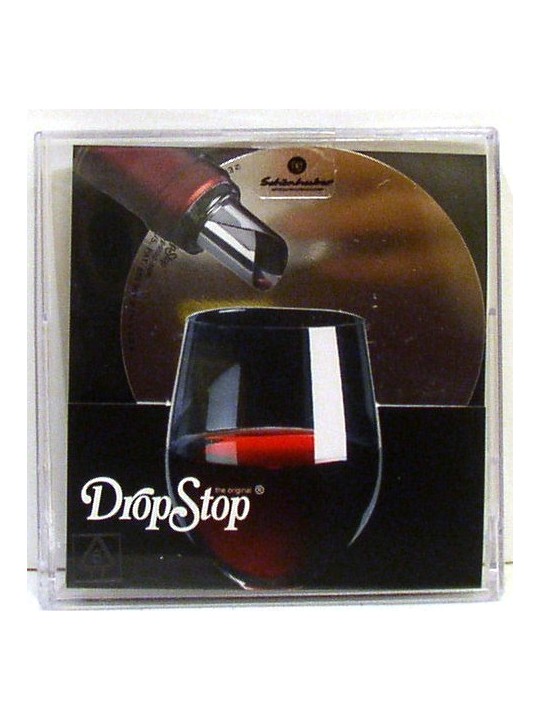 DROP STOP MINI DISK confezione da 5 dischi di alluminio versa-vino